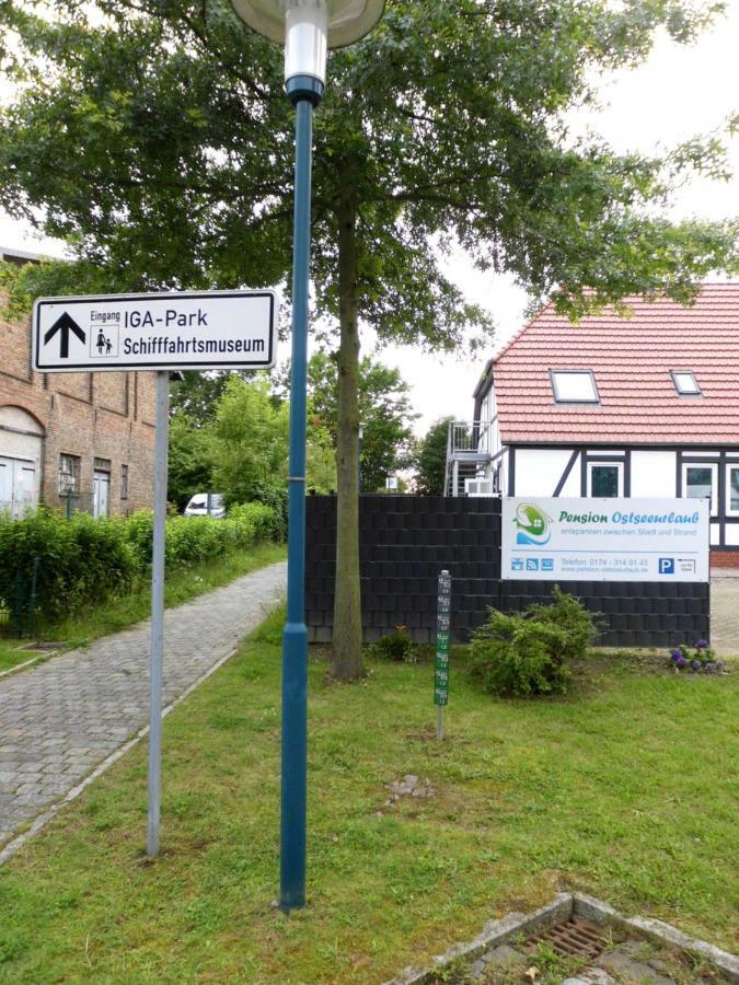 Pension Ostseeurlaub Rostock Exterior foto